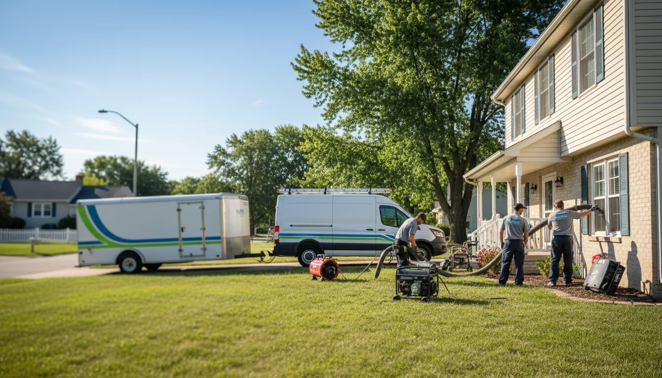 Flooded Basement Restoration And Cleanup With Repair in Syracuse, MO near me